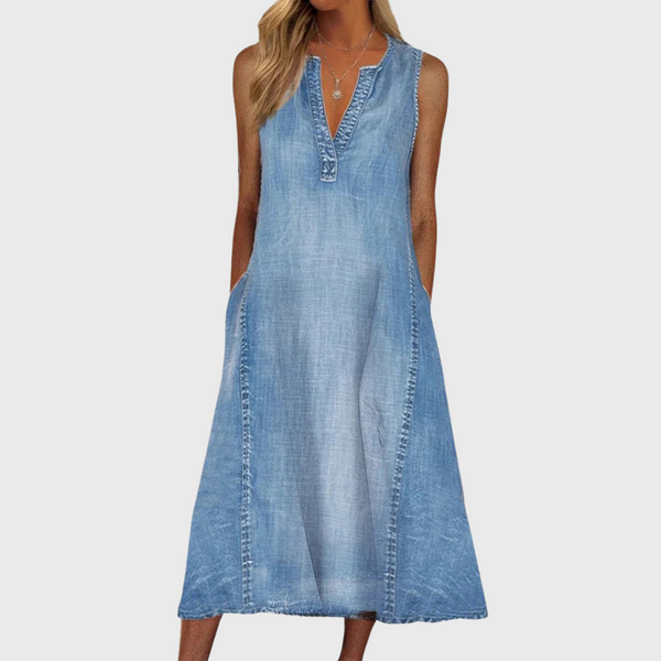Bequemes Jeanskleid