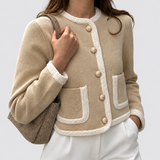 Klassische Jacke mit Ziertaschen