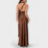 Azura - Schickes Maxikleid aus Satin