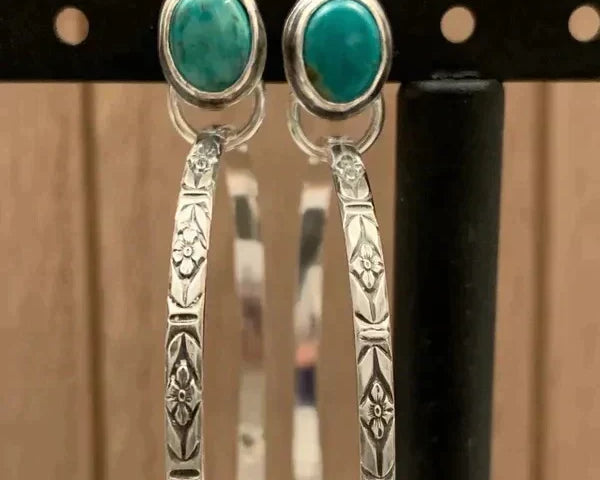 Boho-Vintage-Onyx-Ohrringe