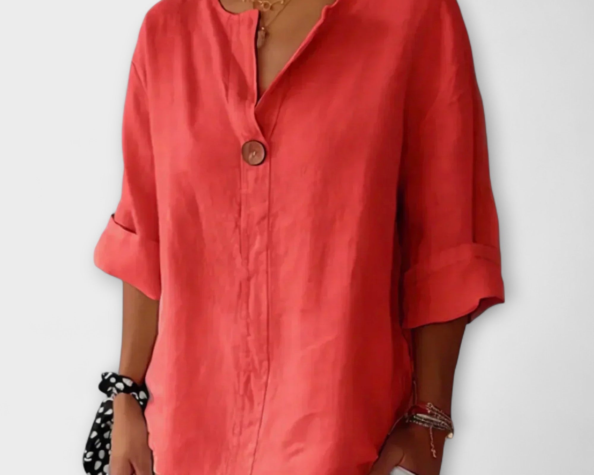 Nicole - Stilvolle Bluse mit V-Ausschnitt