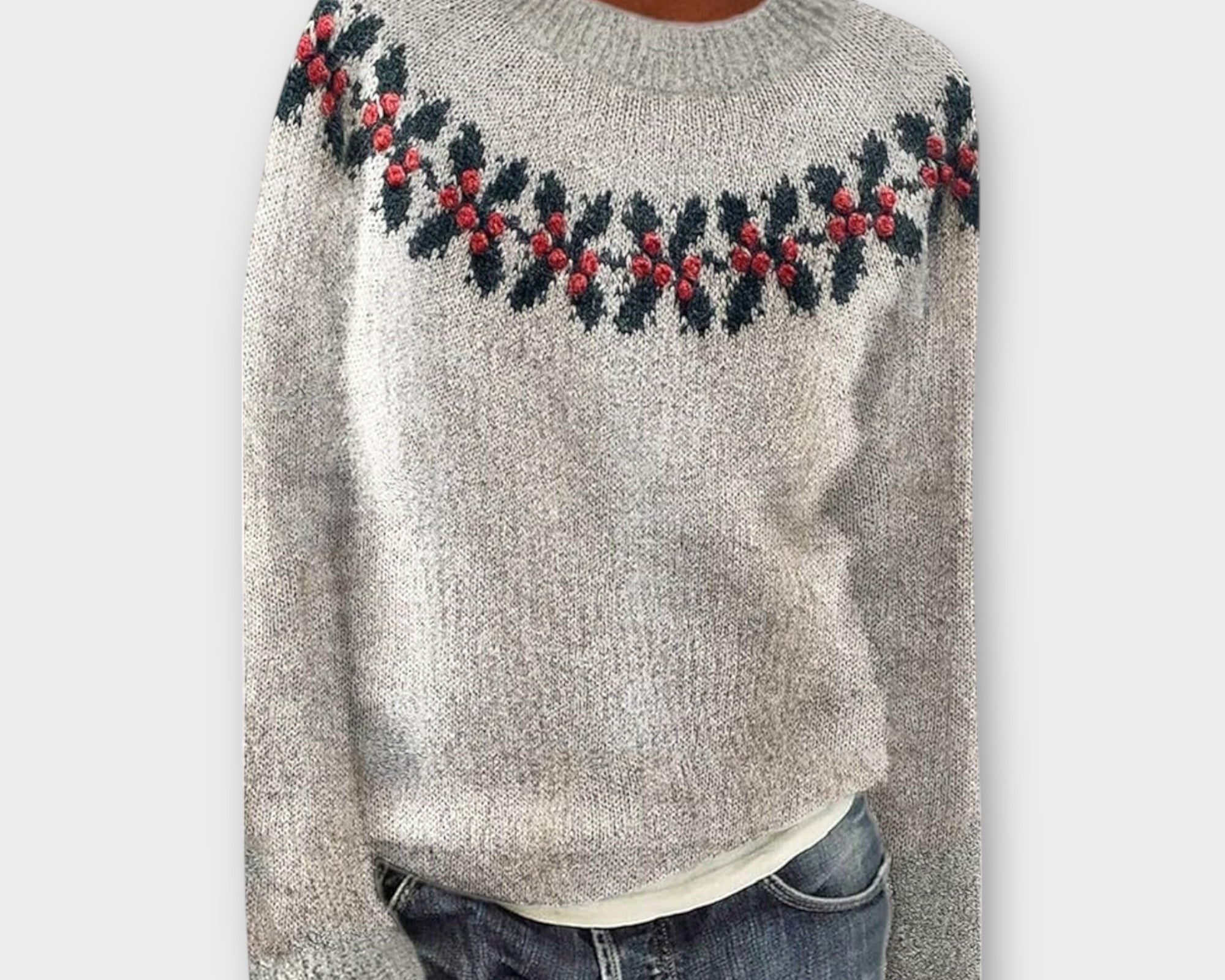 Simone - Kuscheliger Weihnachtspullover
