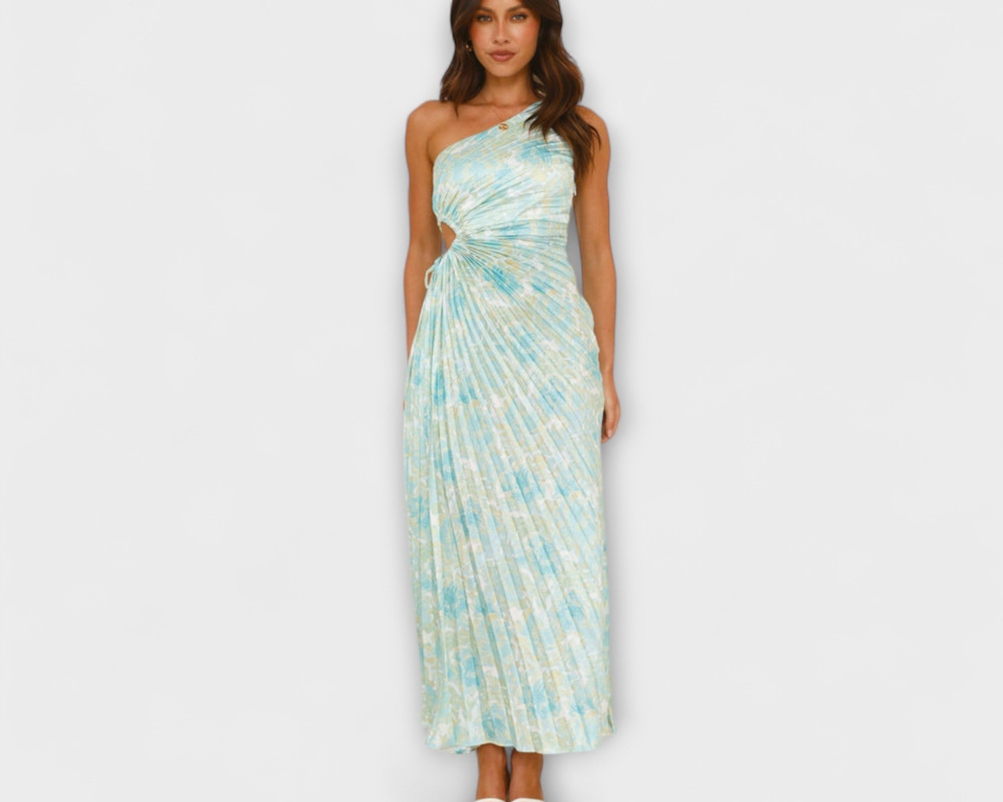 Sienna - Elegantes Cut-Out Maxikleid