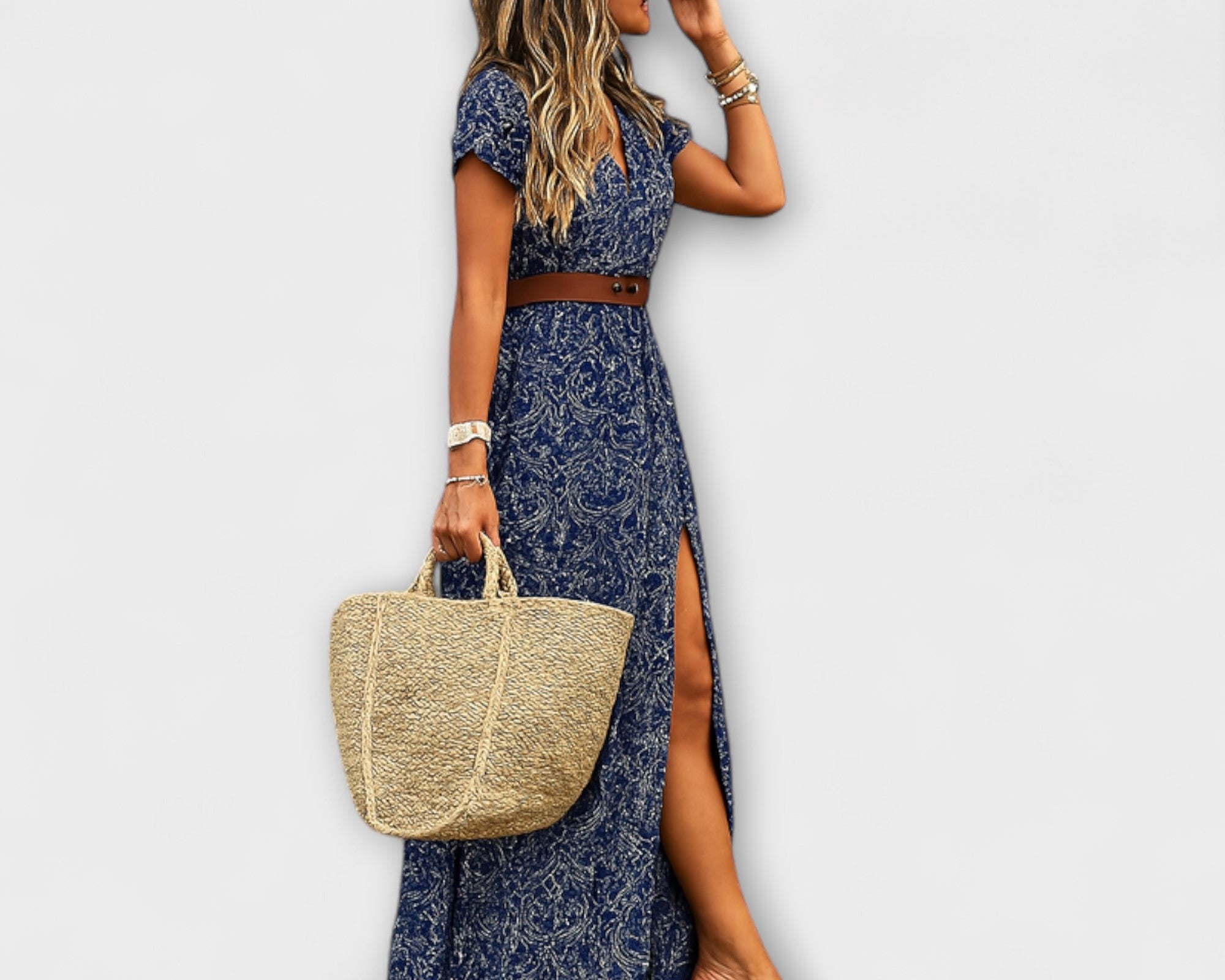 Sybella - Leichtes Boho-Maxikleid