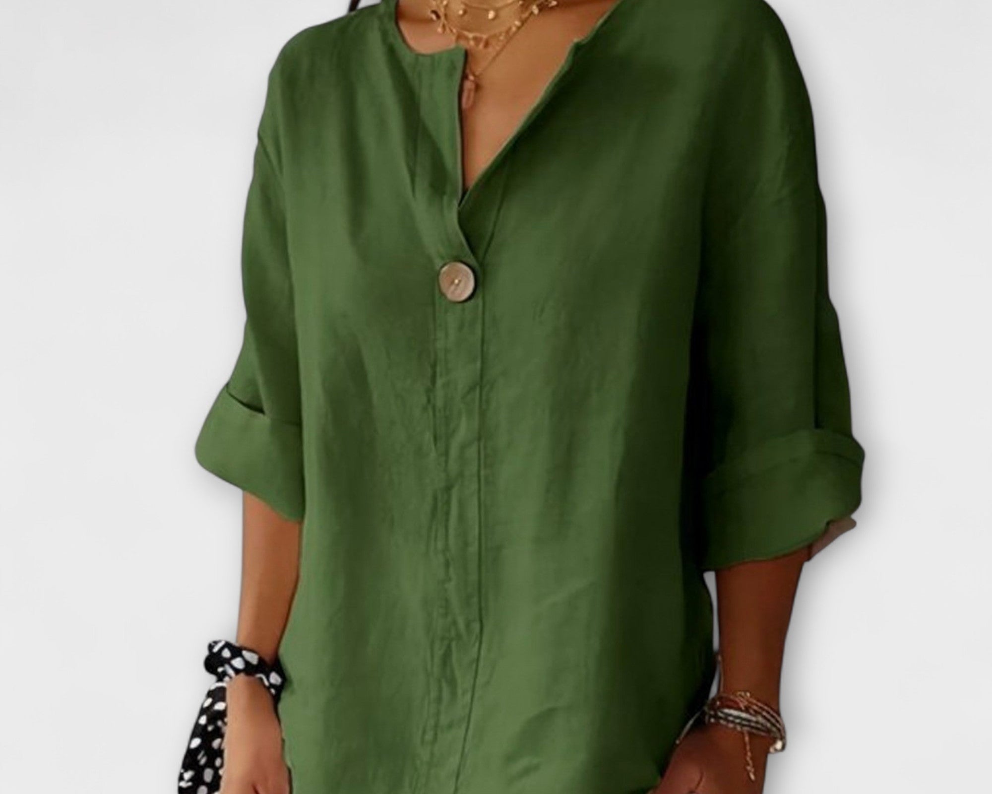 Nicole - Stilvolle Bluse mit V-Ausschnitt