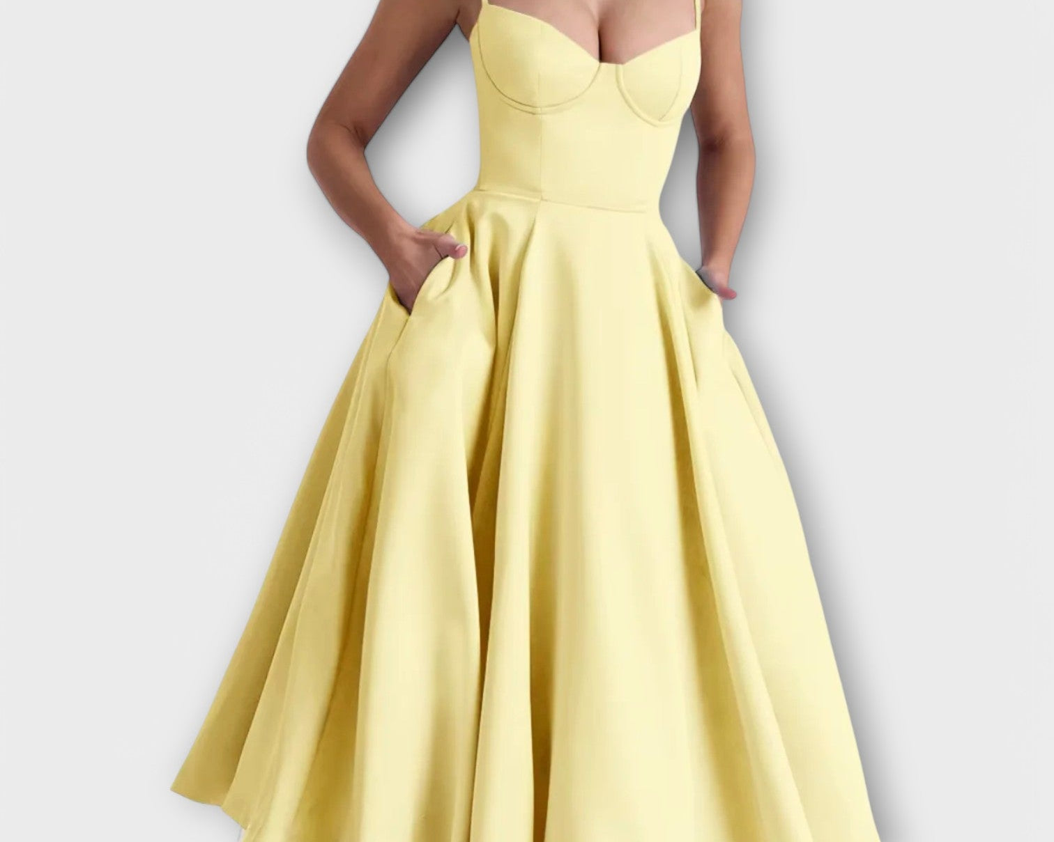 Mélie – Leichtes Sommerkleid mit Korsett-Detail