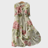 Romantisches Blumen Kleid