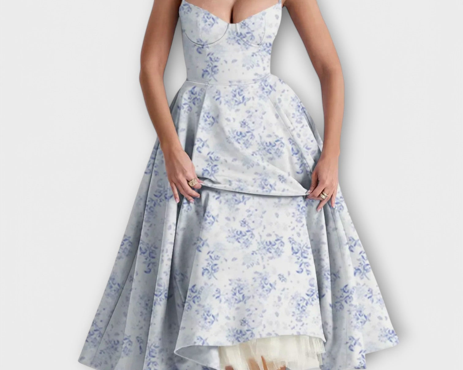 Mélie – Leichtes Sommerkleid mit Korsett-Detail