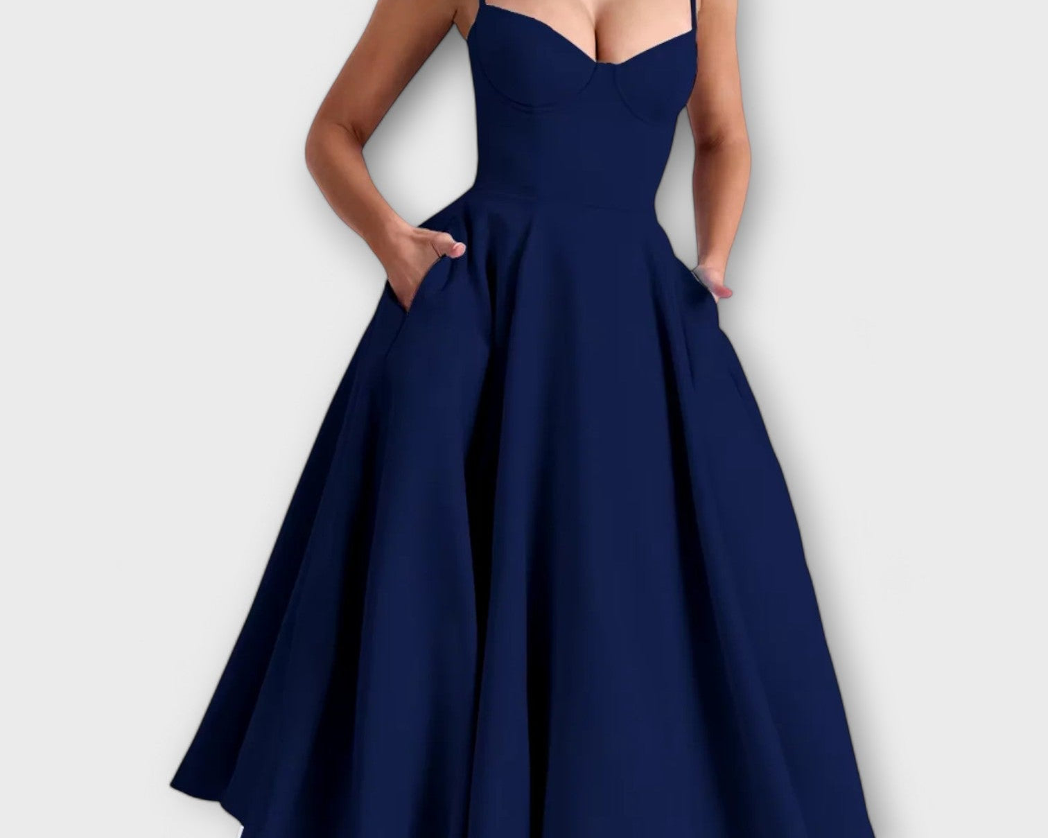 Mélie – Leichtes Sommerkleid mit Korsett-Detail