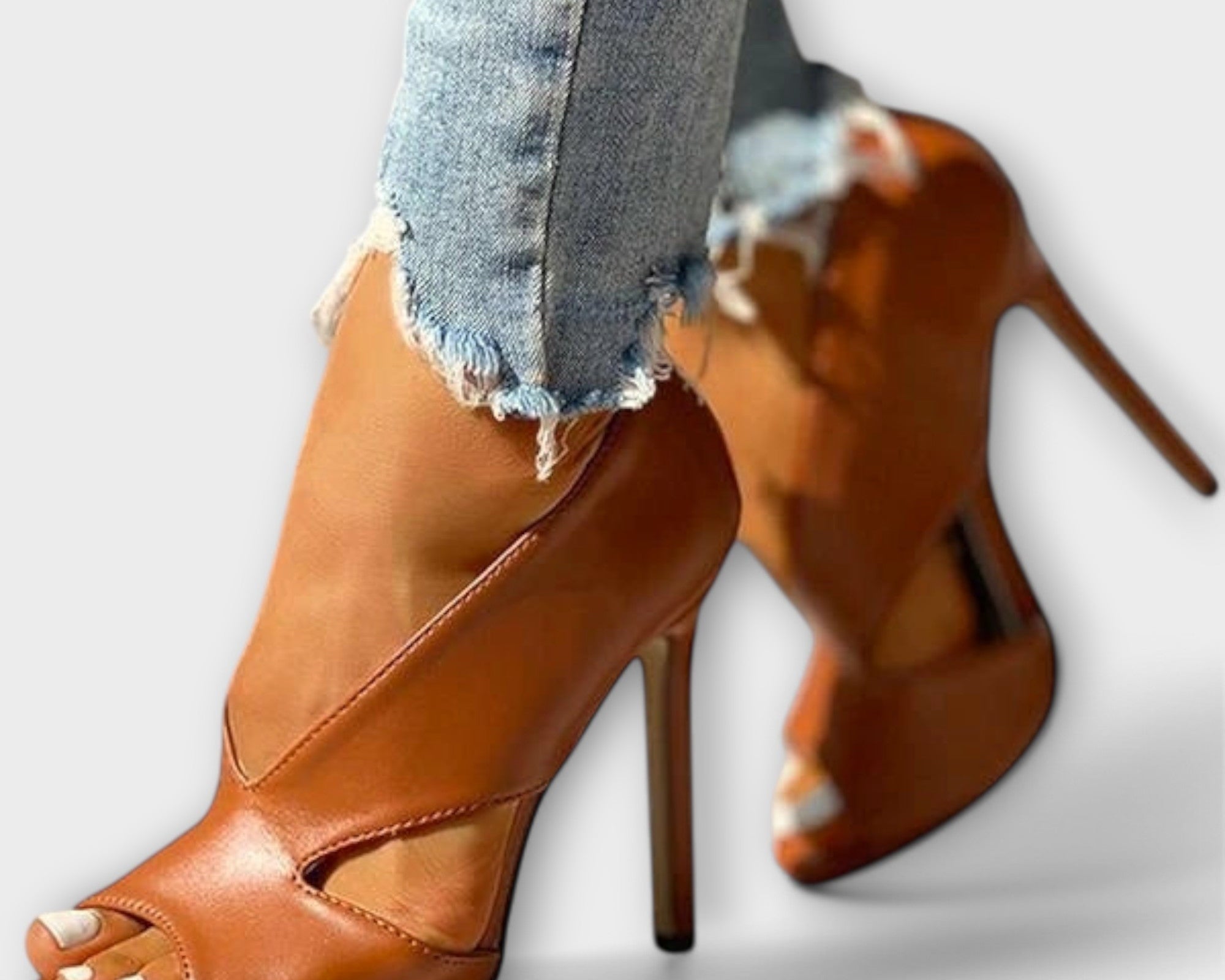 Trendige Orthopädische Sandalen mit Eleganten Absatz