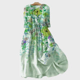Wasserfarben-Gartenkleid