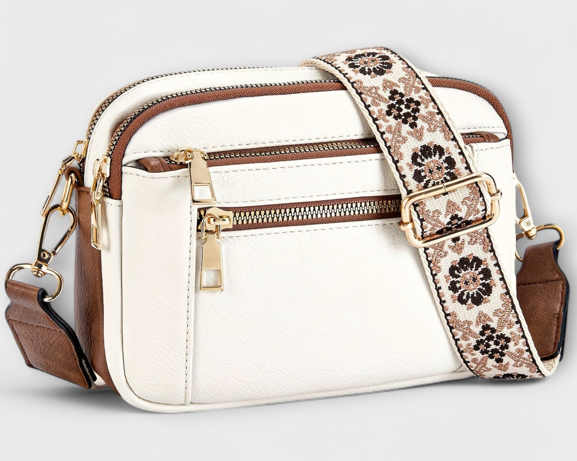 Emilia - Crossbody Tasche aus veganem Leder
