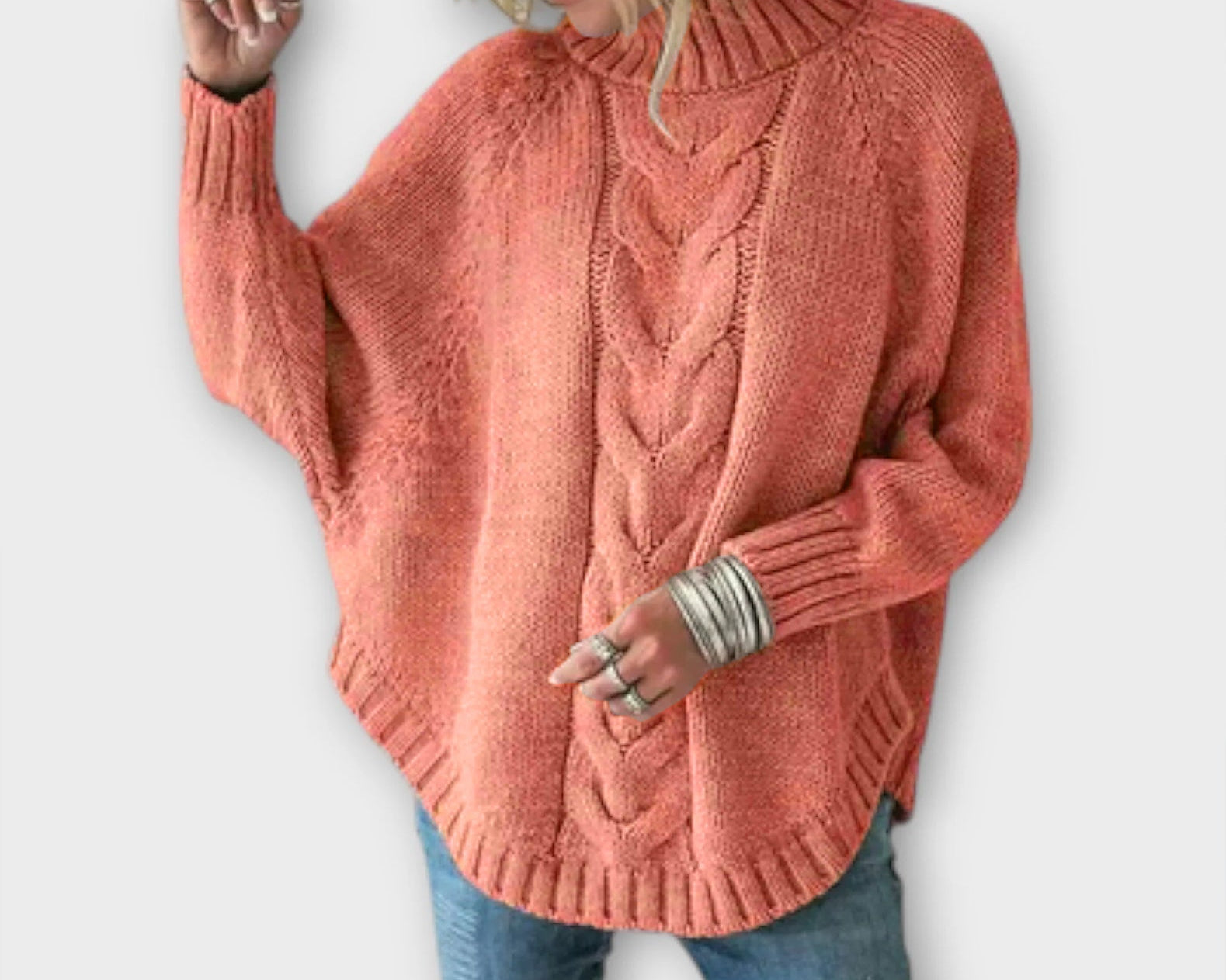 Elysian - Pullover mit Zopfmuster
