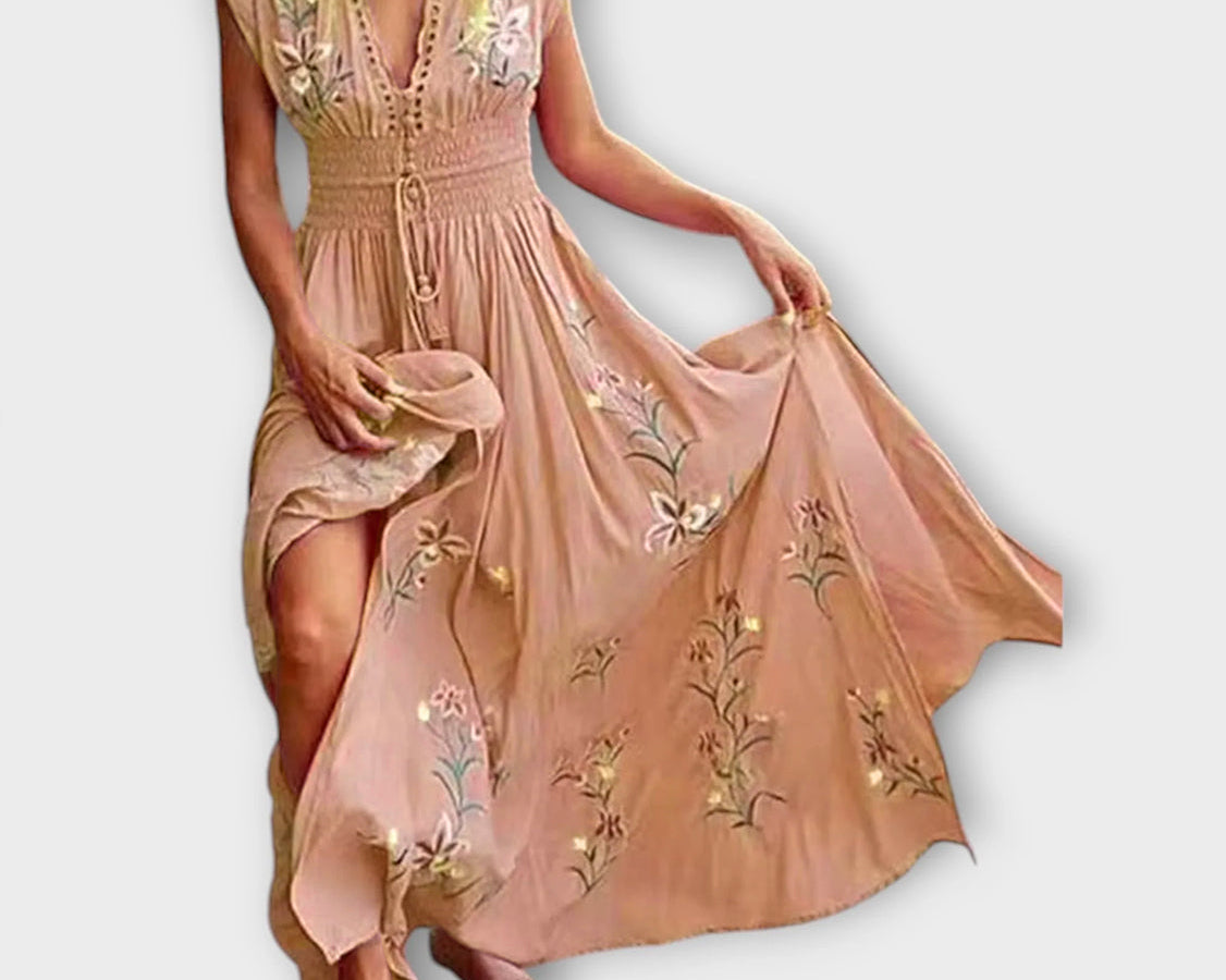 Felizia – Boho-Kleid mit zauberhaften Stickereien