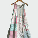 Kleid mit Pastellmuster