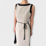 Irene - Schickes ärmelloses Kleid