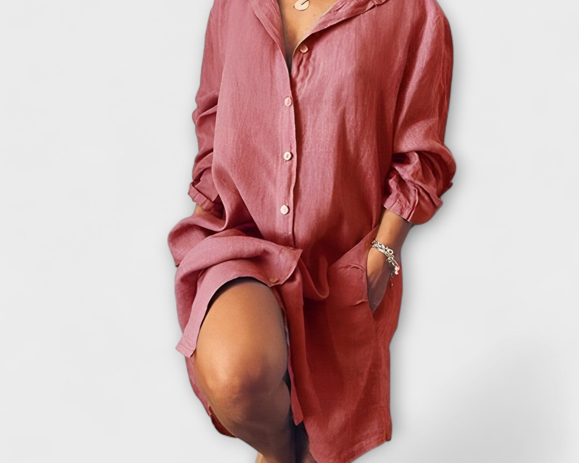 Silvia - Lässige bluse für den Alltag