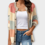 Lotenia - Gestreifte Strickjacke