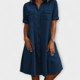 Casual A-Linien Kleid