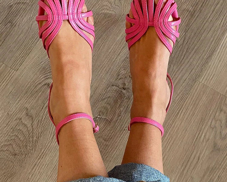 Salome | Schmuck-Sandalen mit Riemchen