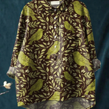Livia | Lässiges T-Shirt im Vintage-Stil mit Blumenmuster