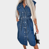 Tägliches Jeanskleid