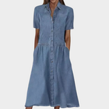 Stylisches Jeanskleid