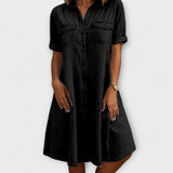 Casual A-Linien Kleid