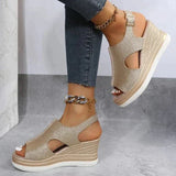 Anita – Entspannte Keilsandalen