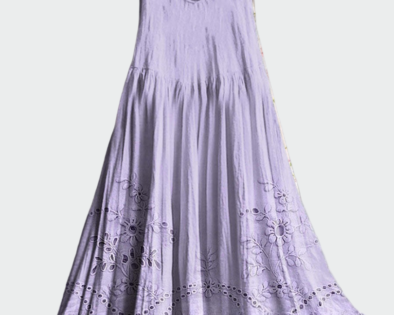 Kleid mit Englischer Spitze