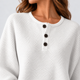 Hélène - Pullover aus weichem Waffelstrick