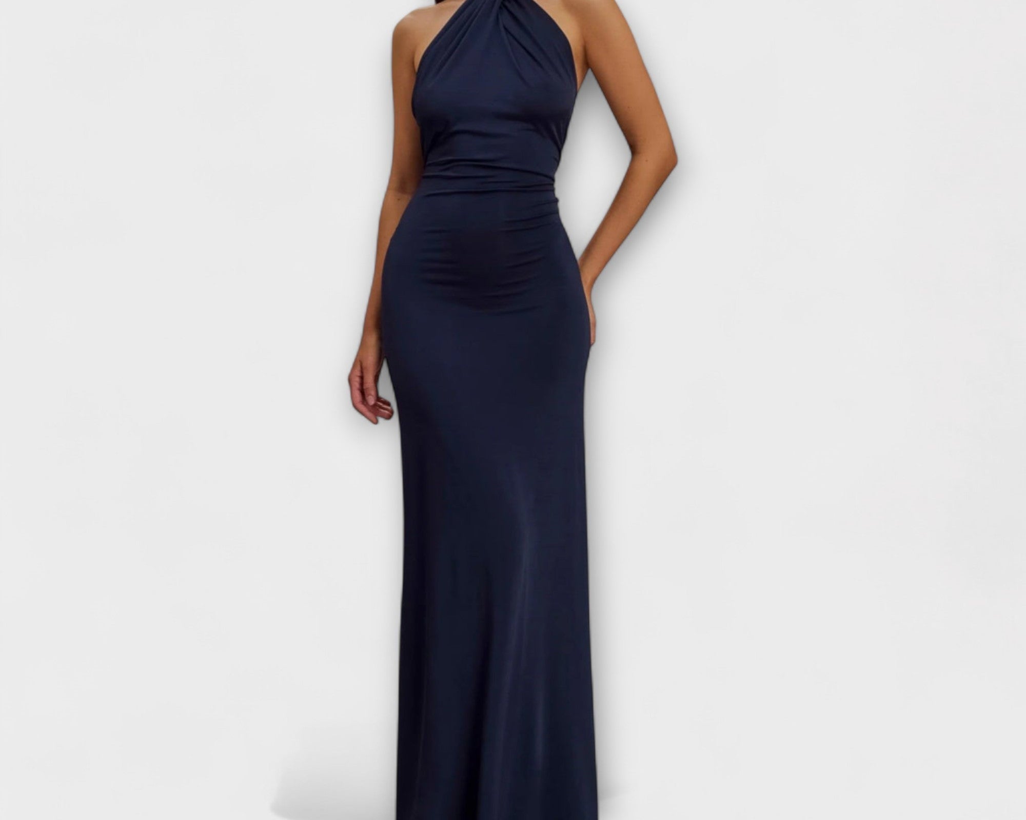 Lagune - Slinky Halter Maxi Kleid