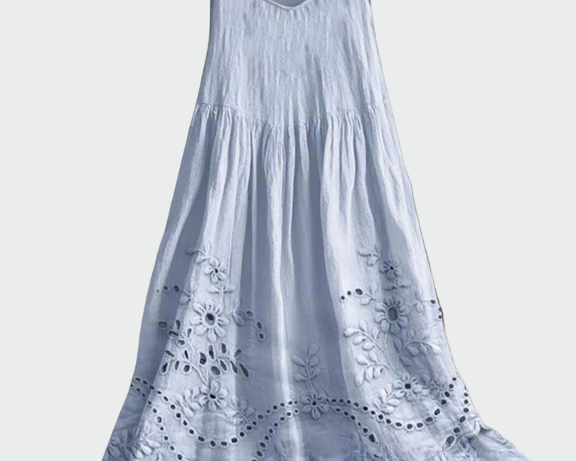 Kleid mit Englischer Spitze