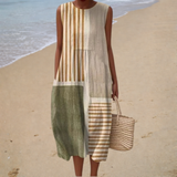 Bequemes Sommerkleid Ärmellos