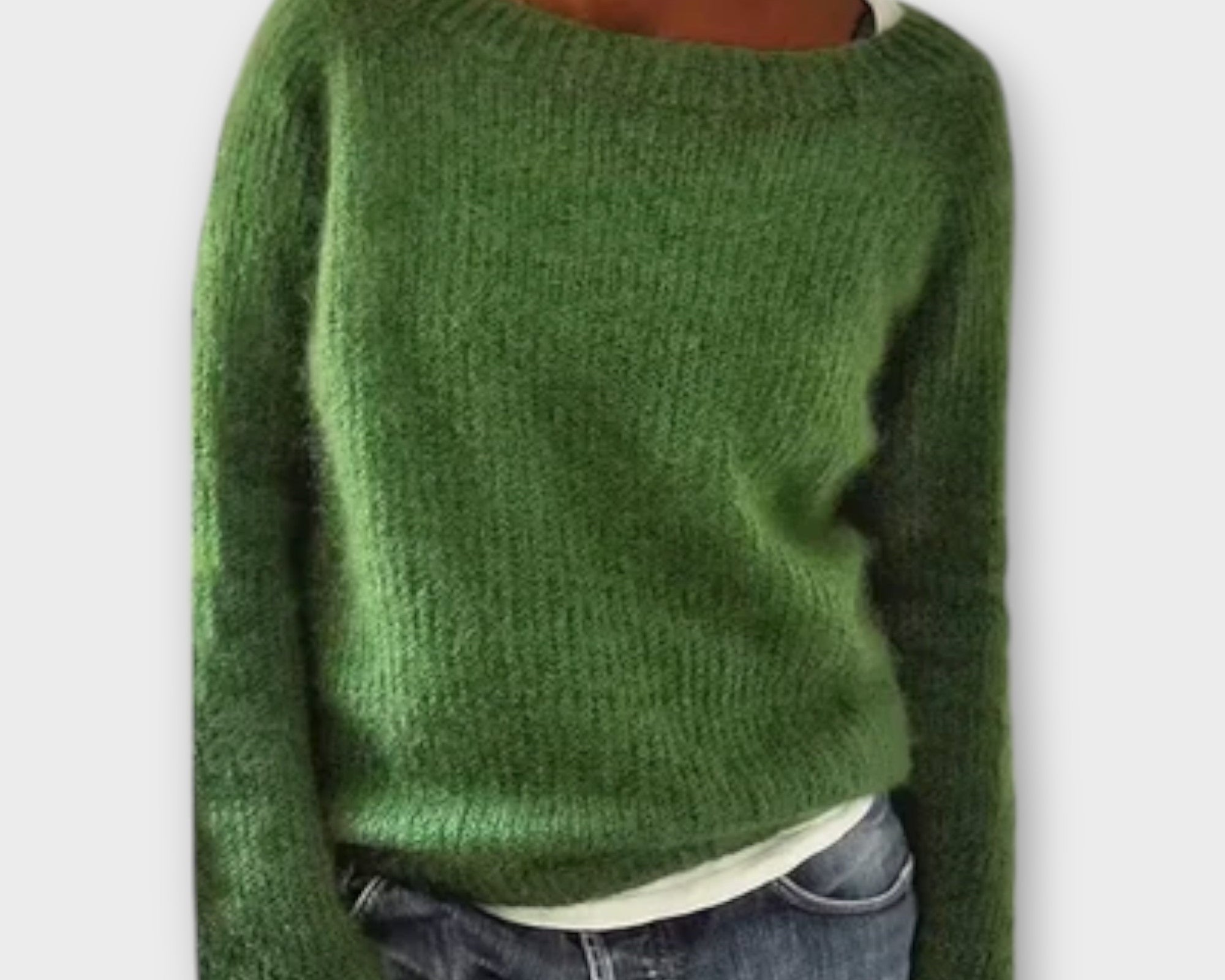 Regine – einfarbiger Pullover