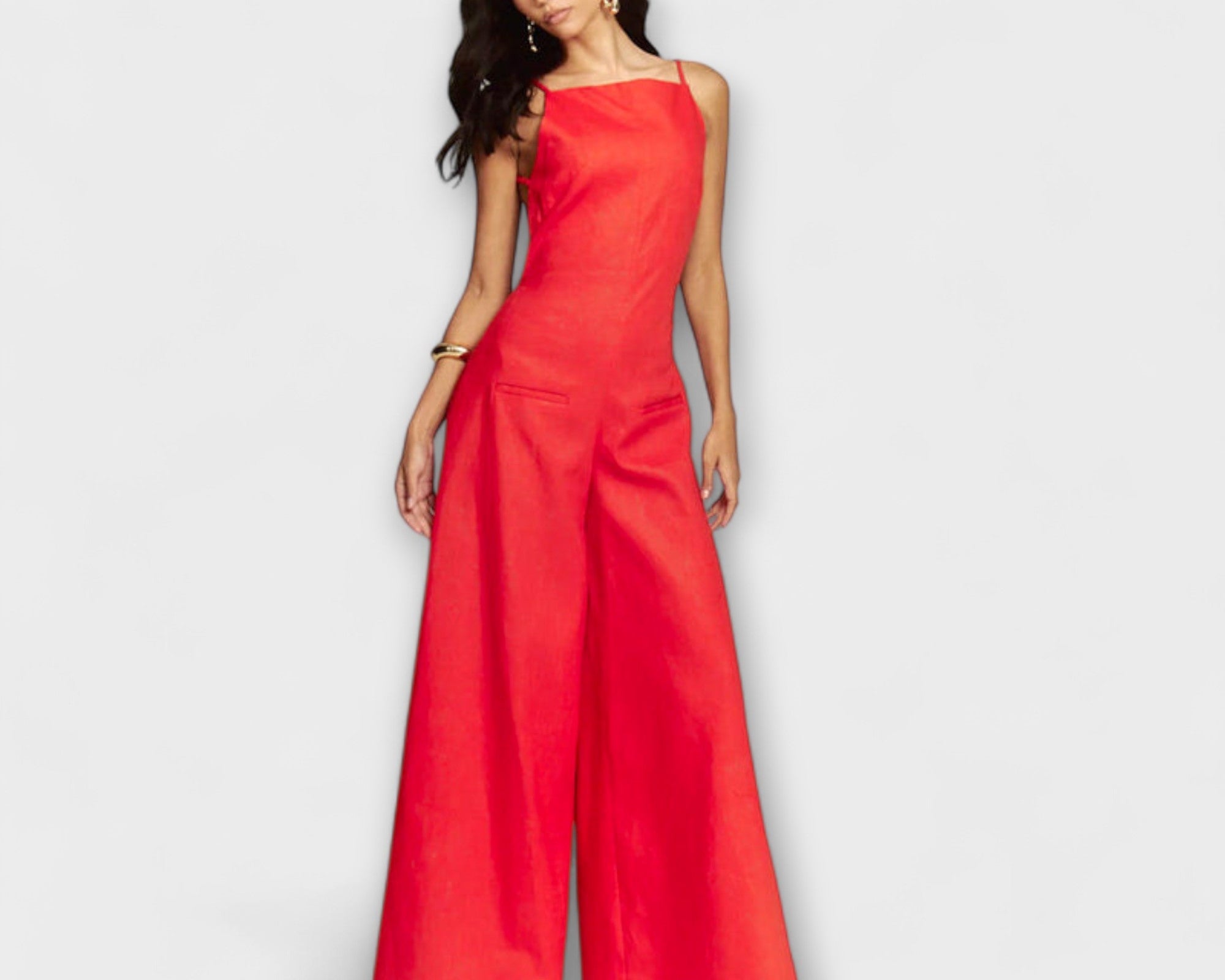 Ylva - Strahlender Halter-Jumpsuit
