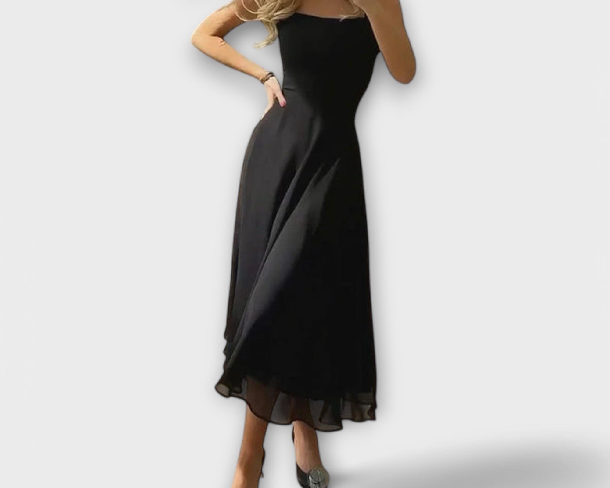 Elegantes ärmelloses Kleid