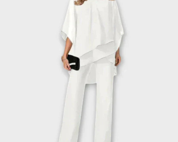 Chiffon-Abend-Set