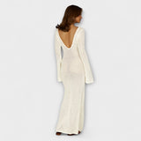 Anne - Weisses Luna Strandkleid