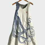Kleid mit Tentakel-Muster