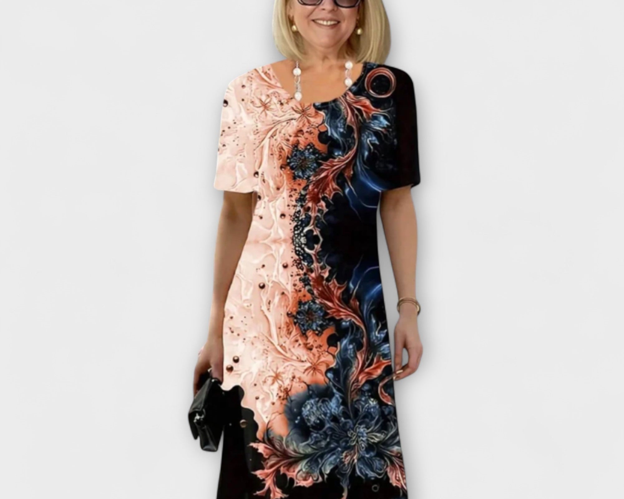 Barbara - Sommerblumenbrise Kleid