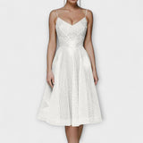 Elli - Damen Luxuskleid mit Stickereien