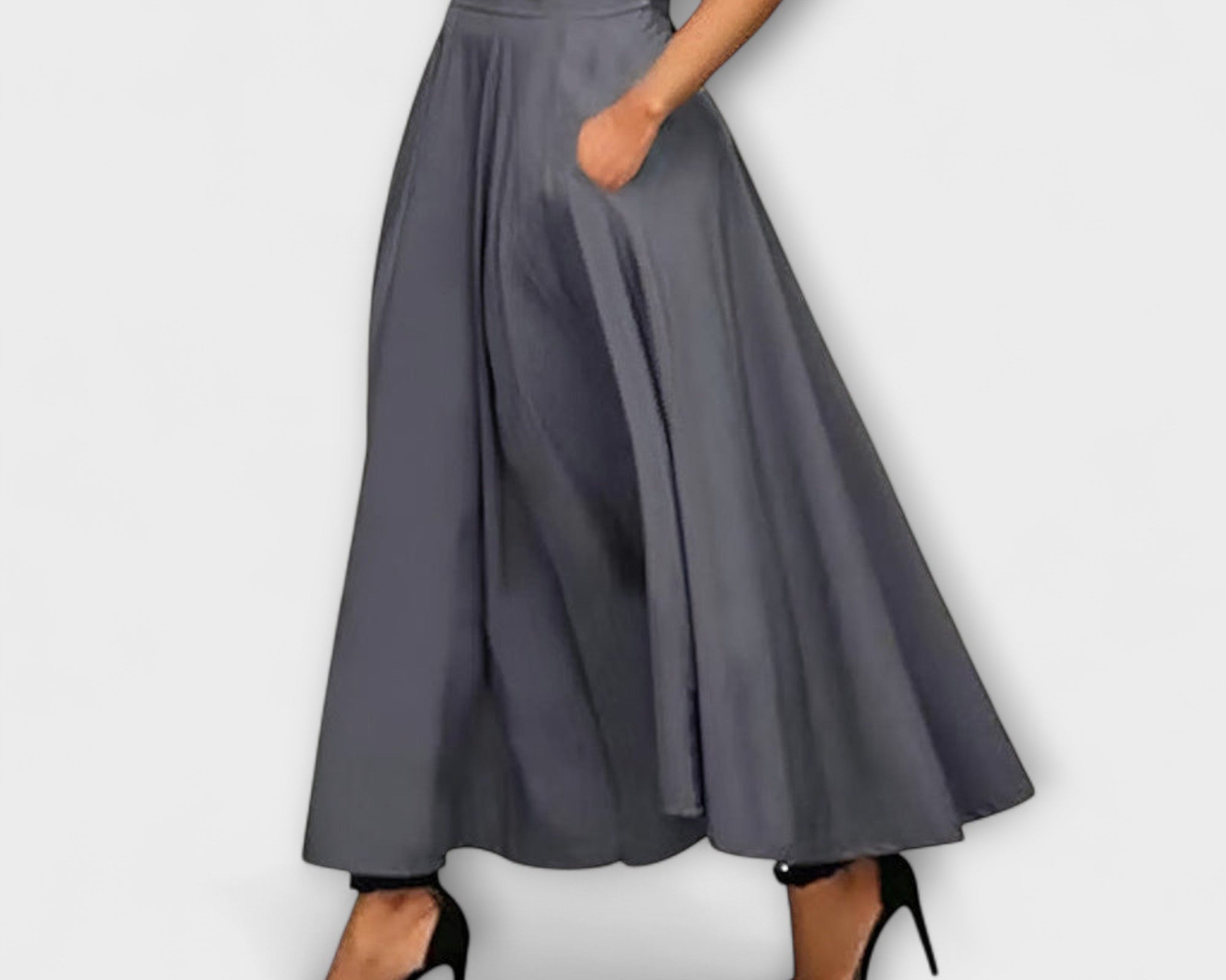 Luitgard - Eleganter Maxi-Rock im Chic-Stil