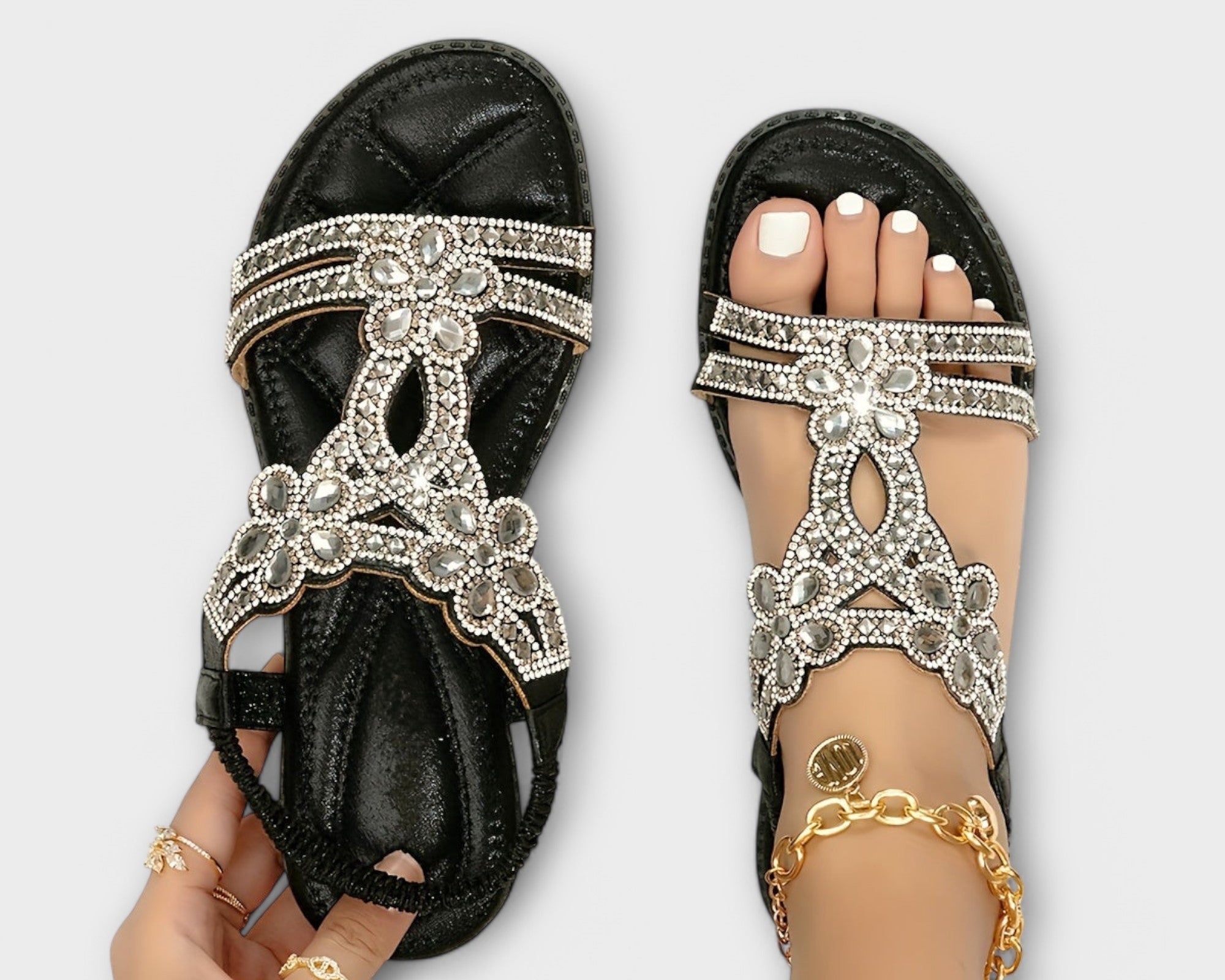 Rosalie - Orthopädische Sandalen im Bohostyl