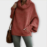 Ulrike - Eleganter Damenpullover in Schildpatt