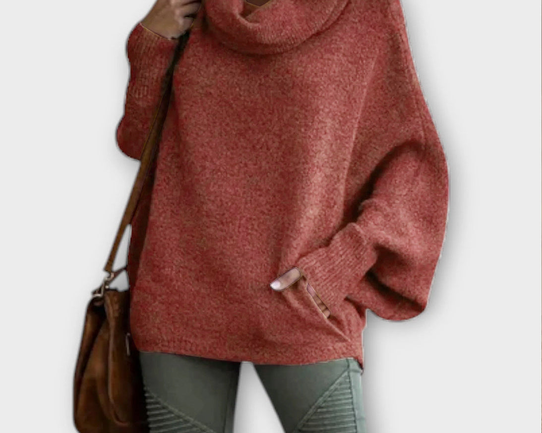 Ulrike - Eleganter Damenpullover in Schildpatt