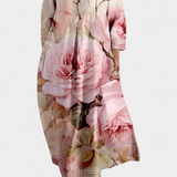Ana - Fliessendes Kleid mit Muster