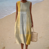 Bequemes Sommerkleid Ärmellos