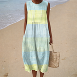 Bequemes Sommerkleid Ärmellos