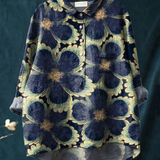 Annemarie | Lässige Damenbluse im floralen Vintage-Stil